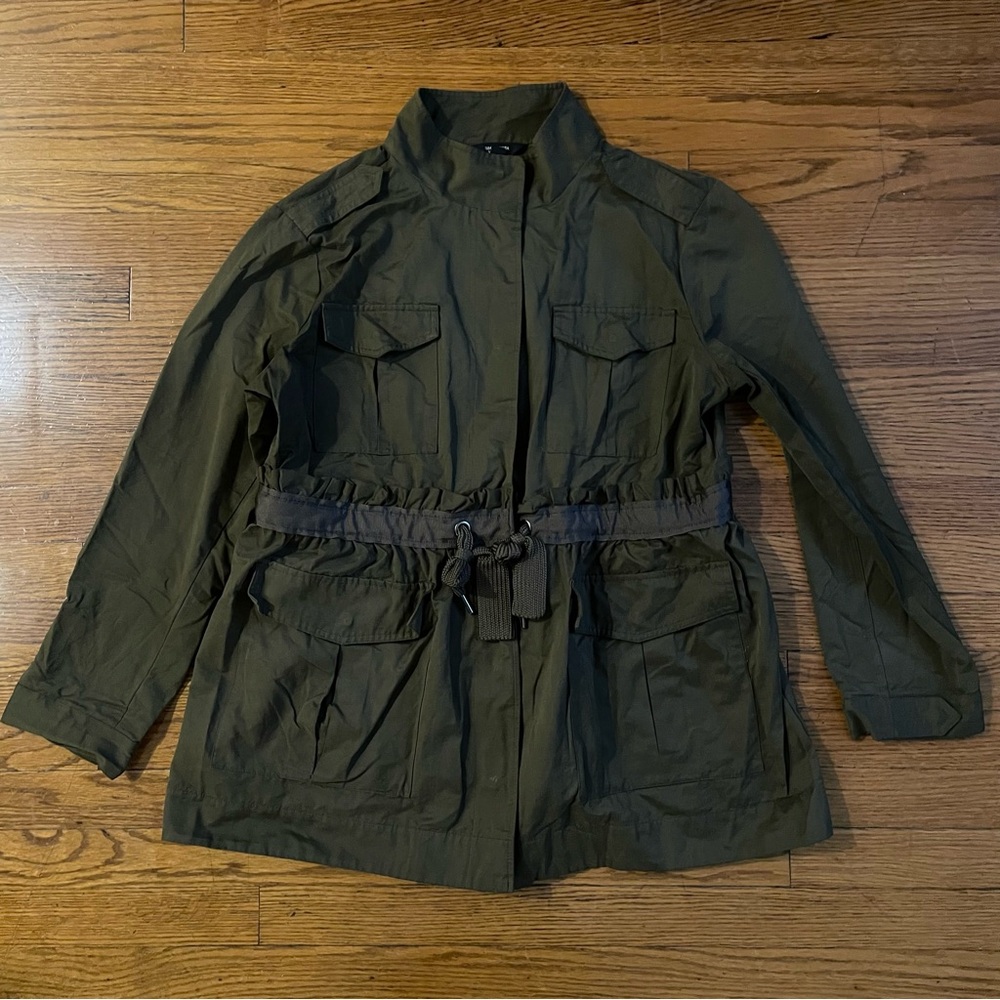 Simply Vera VeraWang Green Utility Jacket